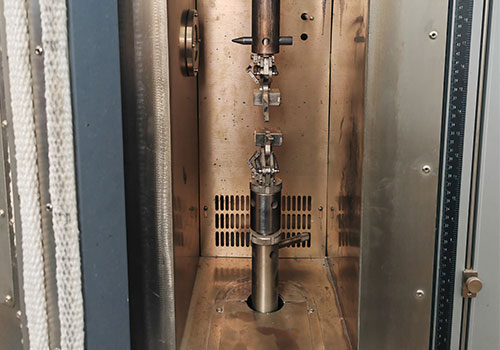 High and low temperature tensile machine